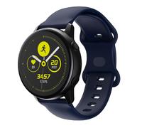 Bracelet 22mm pour Samsung Galaxy Gear S3/Gear 2/ Huawei Watch GT Watch 2 Pro Ticwatch Pro Pepple Time en bleu