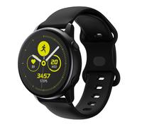 Bracelet 22mm pour Samsung Galaxy Gear S3/Gear 2/ Huawei Watch GT Watch 2 Pro Ticwatch Pro Pepple Time en noir