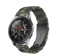 Bracelet 22mm pour Samsung Galaxy Gear S3/Gear 2/ Huawei Watch GT Watch 2 Pro Ticwatch Pro Pepple Time en vert