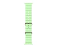 Bracelet 49 mm Océan vert fluo - Ftitane naturel