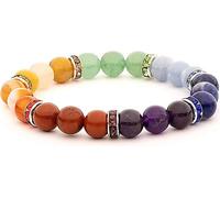 Bracelet 7 chakras - élastique -- ±0.9cm