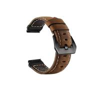 Bracelet à ajustement rapide 26 mm 22 mm for Garmin Epix Pro 51 mm 47 mm/Tactix 7 Pro/Fenix 7 7X Pro Enduro Accessoires de bracelet de montre en cuir véritable(BrownBlack,26mm)