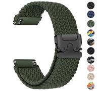 Bracelet à boucle de Parachute, 20mm 22mm, pour Garmin Venu 4 3 2 SQ, pour forerunner 165/255/265/570, Vivoactive 4 5 6, Bracelet de montre Deep blue