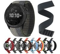 Bracelet à boucle en Nylon QuickFit, 22mm 26mm, pour Garmin Tactix 7 AMOLED Delta Bravo, pour Garmin Fenix 7X 6 PRO 5 3, bracelets de montre tressés