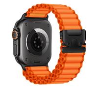 Bracelet à Boucle Parachute en Nylon Compatible avec Apple Watch Ultra3/2/1 SE3/2/1 Series11/10/9/8/7/6/5/4/3/2/1 - Sangle Douce Respirante Sport pour 38-49 mm