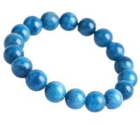 Bracelet à boucle unique gris phosphore bleu avec oeil de chat perles rondes bricolage petit bracelet accessoires