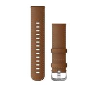 Bracelet à dégagement rapide - Garmin - 22 mm - Marron/Argent - Réglable - Compatible avec montres Garmin