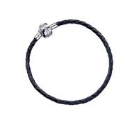 Bracelet à glissière en cuir noir Harry Potter: petit