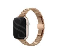 Selencia Bracelet à maillons fin en acier pour Apple Watch | 38/40/41/42 mm - Rose Doré