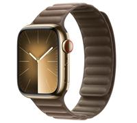 Bracelet à maillons magnétique FineWoven pour l'Apple Watch Series 1-9 / SE - 38/40/41 mm / Series 10 - 42 mm - Taille S/M - Taupe