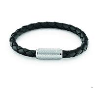 Bracelet - Acier,Cuir Argent - Tommy Hilfiger - 2790479