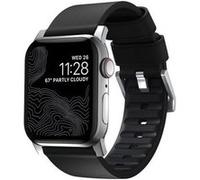Nomad Bracelet Active Pro Watch Series 1-9 / Se / Ultra (2) 42/44/45/49 Mm Noir/Argent