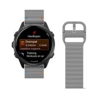 Bracelet ActiveFlex pour Garmin Forerunner 55/165/570 (42mm), Gris