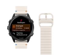 Bracelet ActiveFlex pour Garmin Forerunner 55/165, ivoire
