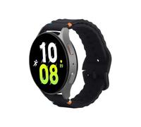 Bracelet ActiveFlex pour Samsung Galaxy Watch 20mm, noir
