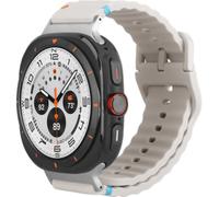 Bracelet ActiveFlex pour Samsung Galaxy Watch Ultra (25/24), blanc