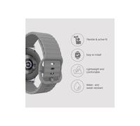 Bracelet ActiveFlex Samsung Galaxy Watch8 / Watch8 Classic, gris