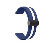 Bracelet adapté for Garmin Forerunner 165 165 Music Watch Accessory Fit For Garmin Forerunner 165 Bracelet à boucle de 20 mm(Blue White)