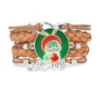 Bracelet Ajustable En Cuir Tressé Avec Projection De Boule Infinie Et Lapi | Multistrat,Punk,Bracelet,Fait main,Offre,Bangle,Accessoire,Amie,Amoureux,Ethnique,Amitié,Anniversaire,Noël,Musique,Art