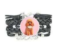 Bracelet Ajustable En Cuir Tressé Infinity Fantastic Cookies Avec Motif Ca | Multistrat,Punk,Bracelet,Fait main,Offre,Bangle,Accessoire,Amie,Amoureux,Ethnique,Amitié,Anniversaire,Noël,Musique,Art