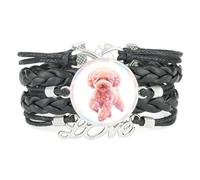 Bracelet Ajustable En Cuir Tressé, Symbole De Bonheur Et De Chance, Avec U | Multistrat,Punk,Bracelet,Fait main,Offre,Bangle,Accessoire,Amie,Amoureux,Ethnique,Amitié,Anniversaire,Noël,Musique,Art