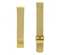 bracelet akteo pour montre 16 mm acier milanais doré