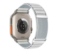 Bracelet Alpine Loop doux et respirant compatible avec Apple Watch Ultra 3/Ultra 2/Ultra, Series 10/9/8/76/5/4/3/SE, 49 mm, 45 mm, 44 mm, 42 mm, 41 mm, 40 mm, 38 mm, sangle réglable