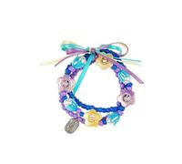 Bracelet Alyna fleur bleu