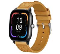 Bracelet Ama zfit GTS 4 Mini, 20mm Bracelet en Cuir pour Ama zfit GTS, GTS 4, GTS 3, GTS 2, GTS 2 Mini, GTS 2e, Am azfit Bip, Bip S, Bip U, Bip U Pro, Bip 3, Bip 3 Pro, Ama zfit GTR 42mm, GTR Mini