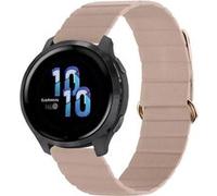 imoshion Bracelet en cuir magnétique - Connexion universelle 22 mm - Beige