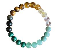 Bracelet améthyste rose, cubique, cadeaux d'amour for Couple, beaux bijoux, bracelets perlés en pierre véritable, faits à la main(Money Bracelet)