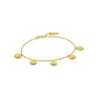 Bracelet - Ania Haie - AH-B009-01G - 925 Argent - Doré - Design élégant avec pièces de monnaie