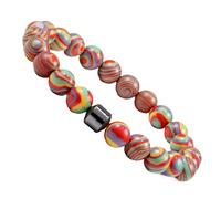 Bracelet Anti-Alcool | Accessoire pour Réduire la Consommation d'Alcool | Pierres Apaisantes pour Équilibre Émotionnel, Bijou Adjustable Adulte Adolescent Voyage Bureau Transport, Se référer à la