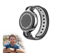 Bracelet anti-nausées pour le mal des transports, 8 niveaux réglables, bracelet d'acupuncture réglable, bracelet anti-nausea rechargeable contre les maladies de voiture, le mal de mer, l'anxiété