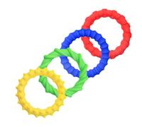 Bracelet Anti-Stress Enfant | Jouet Sensoriel Bracelet Anti-Stress Enfant - 4 Pièces Silicone Accessoire À Porter pour Élèves Adolescents Adultes Garçons Filles Salle De Classe