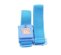Bracelet antistatique bleu, réglable pour sangle de poignet ESD, câble de décharge sans fil pour réparation électronique, mise à la terre