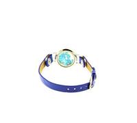 Bracelet Apatite bleu néon brut modèle montre 25 mm - A Bijoux