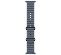 Bracelet APPLE 49 mm - Océan bleu maritime- Noir