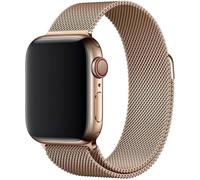 Bracelet Apple à boucle milanaise pour Apple Watch Series 1 à 10 / SE / Ultra (2) (44/45/46/49 mm) - Or