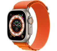 Bracelet Apple Alpine Loop pour l'Apple Watch Series 1-10 / SE / Ultra (2) - 42/44/45/46/49 mm - Taille S - Orange