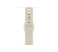 Bracelet Apple Sport 42mm taille S/M en fluoroélastomère coloris sable avec fermeture à clou et passant