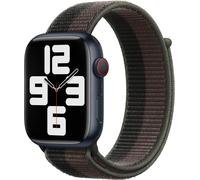 Bracelet Apple Sport Loop pour l'Apple Watch Series 1 à 10 / SE / Ultra (2) (44/45/46/49 mm) - Tornado/Gris