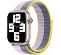 Bracelet Apple Sport Loop pour l'Apple Watch Series 1 à 9 / SE (38/40/41 mm) | Series 10 (42 mm) - Gris lavande/lilas clair