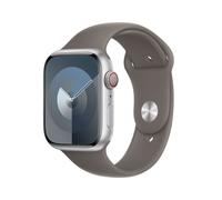 Bracelet Apple Sport pour l'Apple Watch Series 1 à 10 / SE / Ultra (2) (44/45/46/49 mm) - Taille S/M - Argile