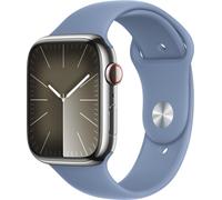 Bracelet Apple Sport pour l'Apple Watch Series 1 à 10 / SE / Ultra (2) (44/45/46/49 mm) - Taille S/M - Bleu hiver