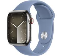 Bracelet Apple Sport pour l'Apple Watch Series 1 à 9 / SE (38/40/41 mm) | Series 10 (42 mm) - Taille S/M - Bleu hiver