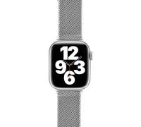 Bracelet Apple Watch 38-40-41mm Milanais Acier 138 à 205mm Argent Bigben