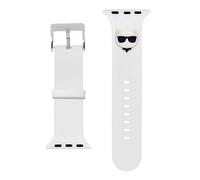 Bracelet Apple Watch Choupette 38 /40 / 41mm en Silicone de Haute Qualité Blanc