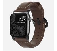 Bracelet Apple Watch Nomad Traditional Leather Strap Black/Brown