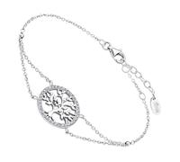 Bracelet Arbre De Vie Lotus Silver Lp1746-2/1 Zircone Argent 925 Jlp1746-2-1